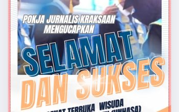 Ucapan Selamat dan Sukses Pokja Jurnalis Kraksaan