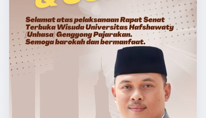 Ucapan Selamat dan Sukses dari Fraksi Golkar DPRD Kabupaten Probolinggo