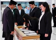Lantik 1.361 Pejabat ATR/BPN, Sekjen: Amanah Baru untuk Jadi Motor Penggerak Perubahan