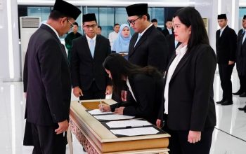 Lantik 1.361 Pejabat ATR/BPN, Sekjen: Amanah Baru untuk Jadi Motor Penggerak Perubahan